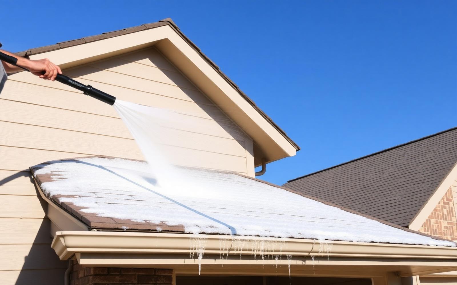 Soft Washing for House & Roof in Austin Texas